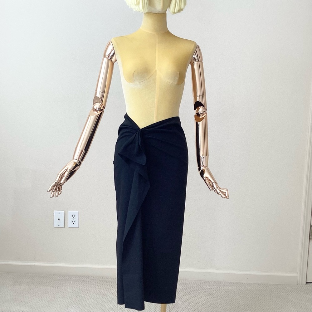 Isabel Marant  Black MIDI Skirt SZ 4/36